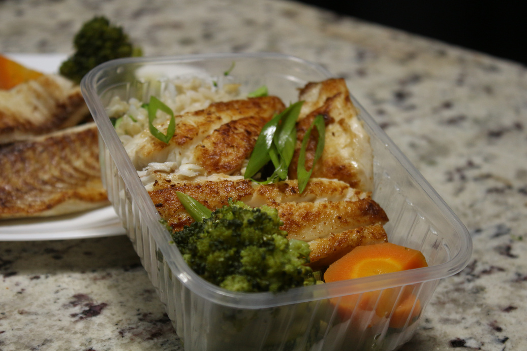 Healthy Meal Packed in a Box 